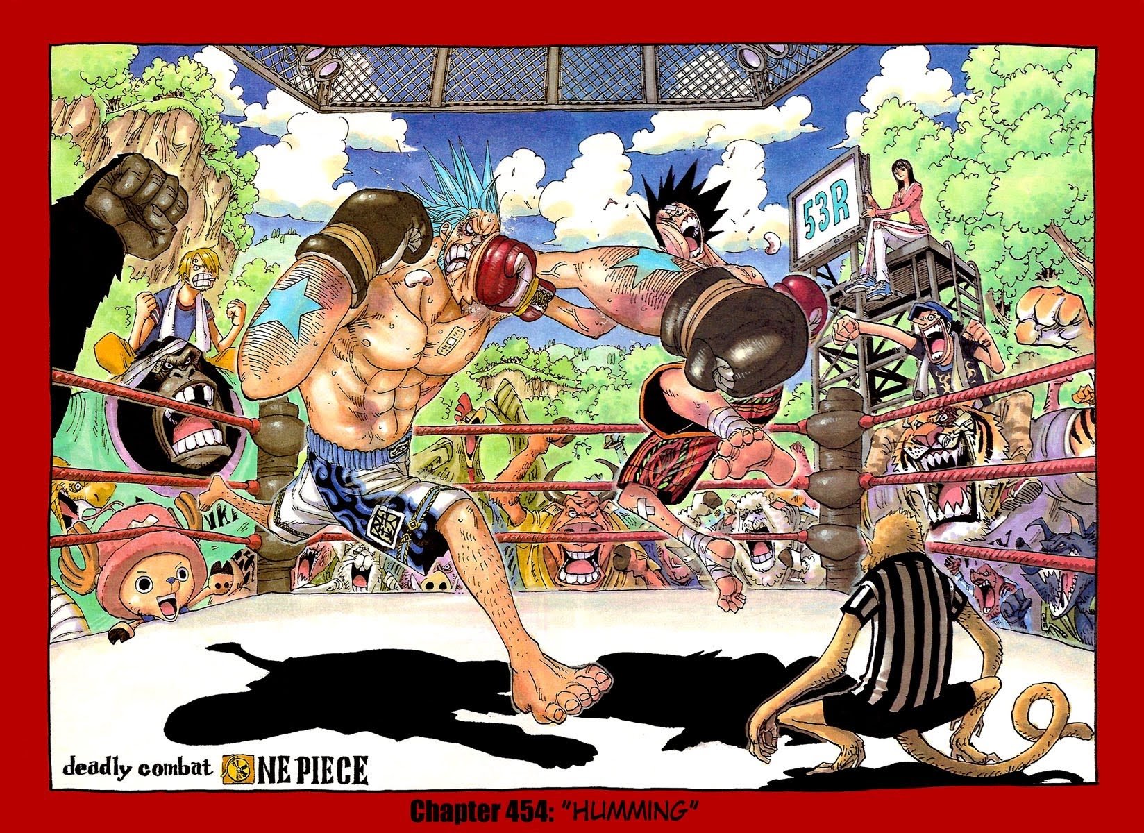 One Piece, Chapter 454 image 01